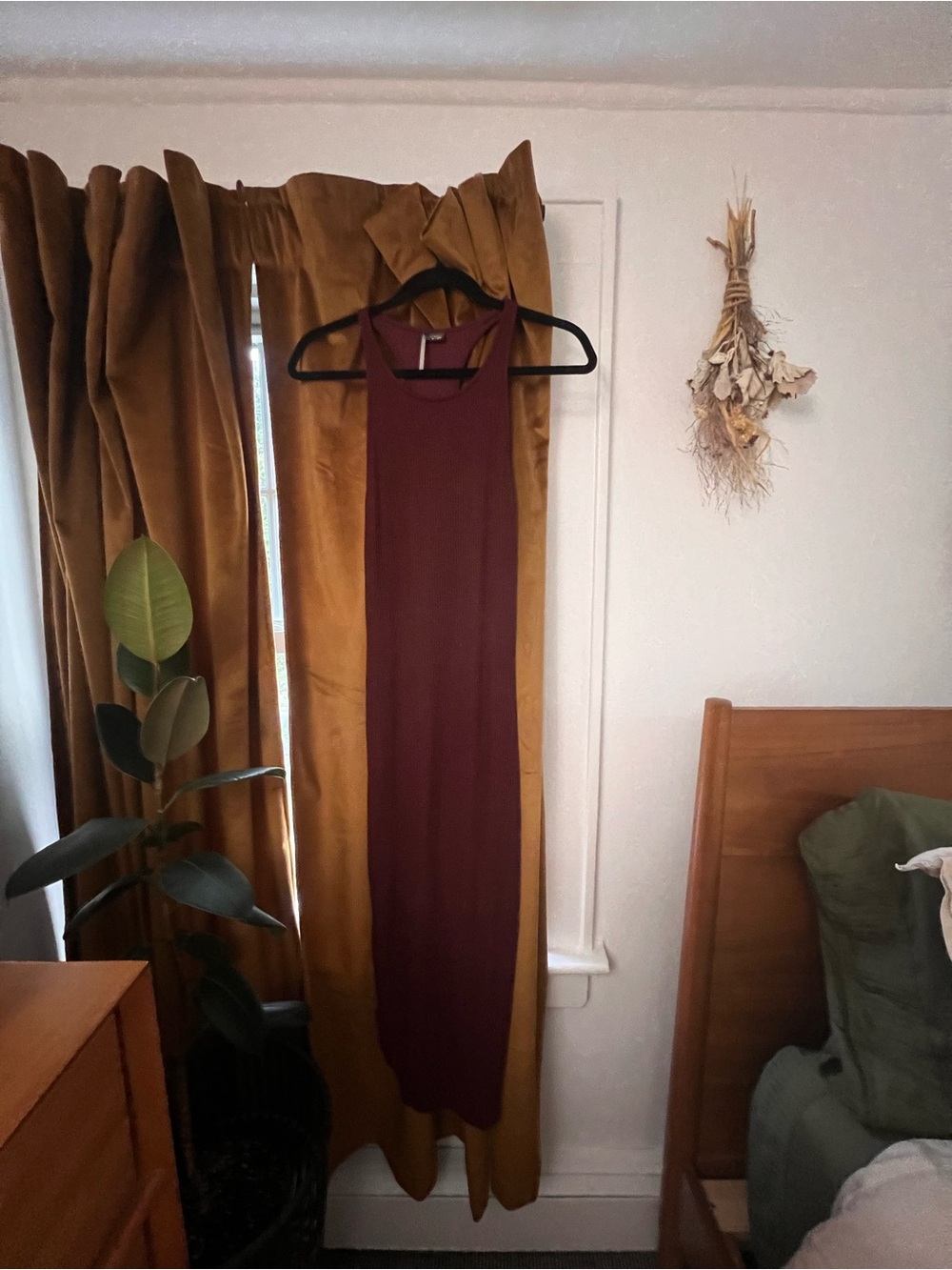 Sparkle & Fade Sleeveless Maxi Dress - Wine